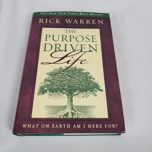 The Purpose Driven Life By Rick Warren What On Earth Am I Hear For? Hardback - Picture 1 of 10